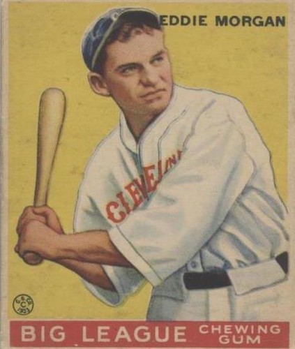 1933 Goudey Big League Chewing Gum - R319 #116 EDDIE MORGAN