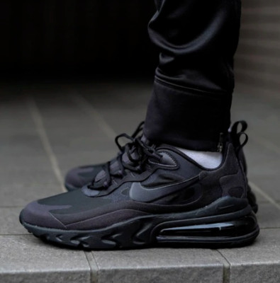 Nike Air Max 270 React Triple Black Men's Size 10 New without Box 