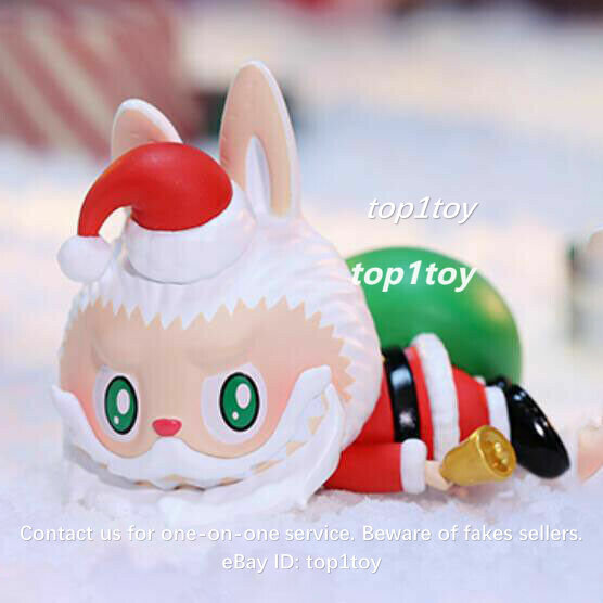 POP MART x HOW2WORK Labubu Christmas Santa Claus Mini Figure