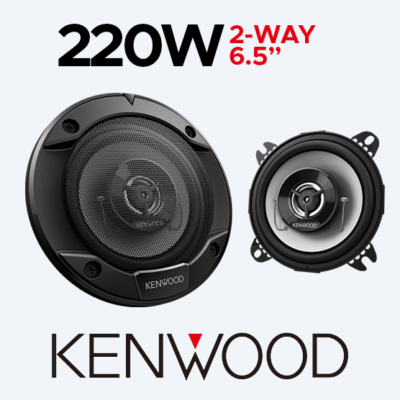 Kenwood 2 Way Coaxial Speakers Stage Sound Series 220W 4
