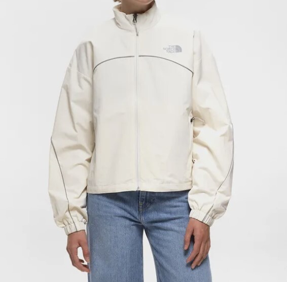 The North Face Tek Piping Wind Jacket Gardenia White ( XXL