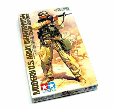 Tamiya Military Model 1/16 Modern U.S. Army Infantryman Figure Scale Hobby 36308
