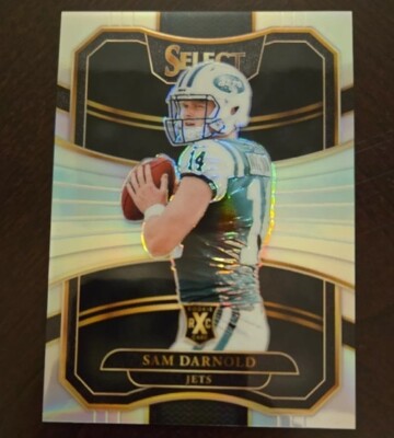 2017 Panini Select - 2018 XRC Silver Prizm QB #302 Sam Darnold (RC) Vikings