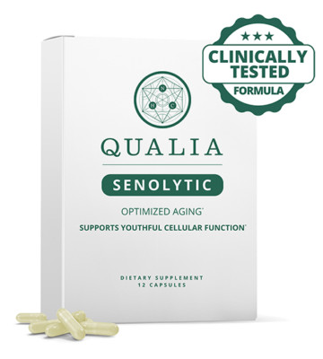 Neurohacker Qualia Senolytic 12 Capsules, NEW