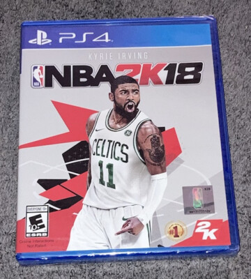 NBA 2K18 Sony PlayStation 4 Kyrie Irving Basketball ￼- NEW￼
