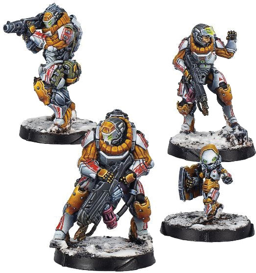 Полк Джуджак, Корейская ударная пехота Yu Jing Infinity Miniatures Corvus Belli