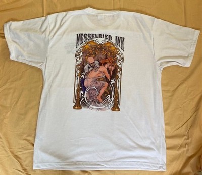 Vapor­™ Apparel T-Shirt weiß "Nesselried Ink" mit tollem Tätowierer-Motiv Gr.XXL