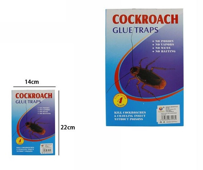 Trappola Per Scarafaggi Blatte Insetti Con Colla Adesiva Forte dfh