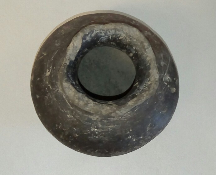 CHUPICUARO Culture Pre-Columbian Blackware Round Bottom Pot ~ C. 300 BC -100 AD