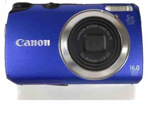 Canon Power Shot Powershot A3300 IS Digital Camera Blue | eBay