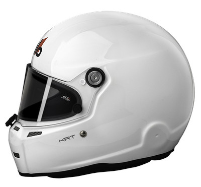 Stilo AA0714AH2U57 ST5 KRT20 Karting Helmet - Adult Medium (57CM) - White - Each