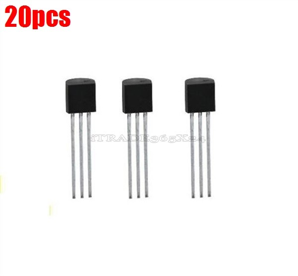 20pcs 600v 0.2a Transistor Npn 13001 Mje13001 General To-92 Ic New Og