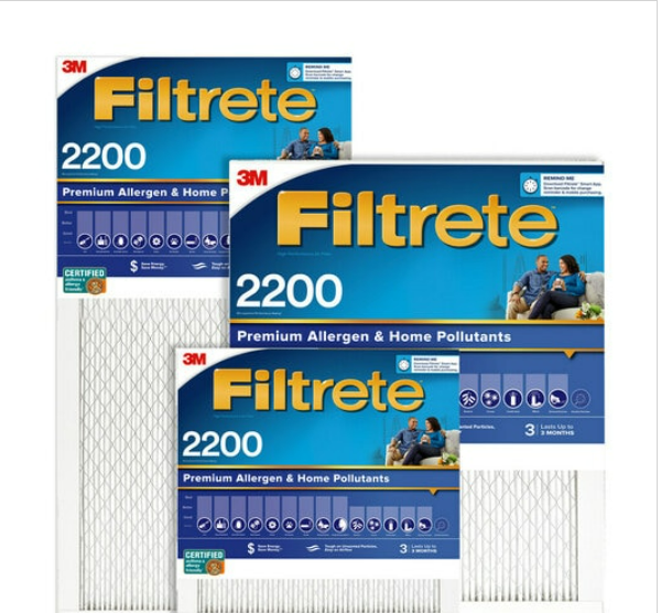 3M Filtrete 20X25X1 MERV13 ULTRA-ALLERGEN AC/FURNACE 2200 FI