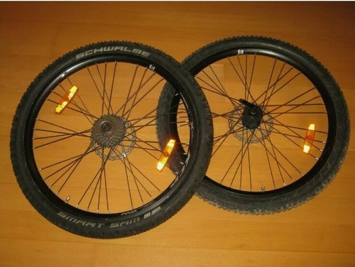 Fahrradzubehör, ETRTO Alu- Vordere-/Hintere Fahrradfelge 7-Gang, 26 Zoll schwarz