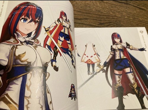 Art Book Fire Emblem Engage Elyos Collection Nintendo Switch