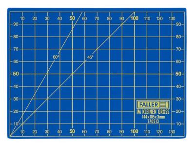 Faller 170513 1/87/H0 Tapis de Découpe A6 Neuf