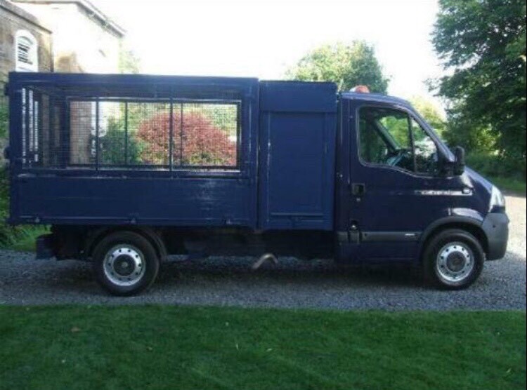 TIPPER VAN FOR SALE **** Vauxhall Movano 3500 2.5l MWB With Secure