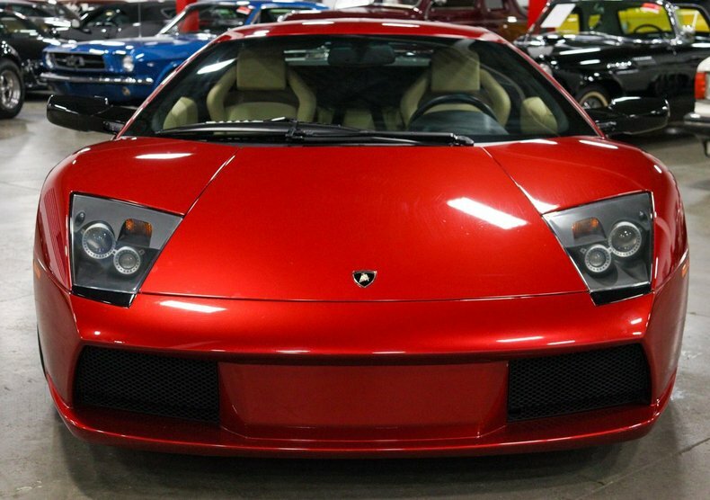 Lamborghini murcielago red