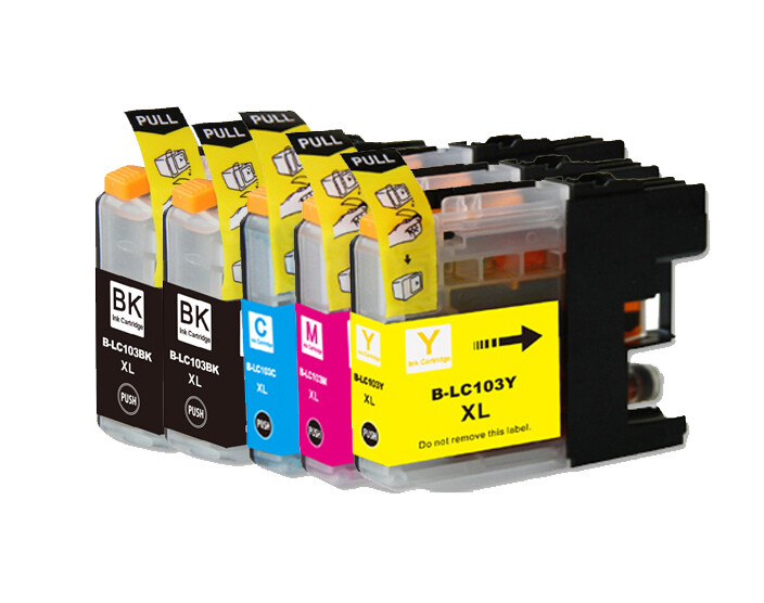 XL Ink Cartridges fits Brother LC103 MFC-J470DW MFC-J475DW MFC-J870DW MFC-J875DW