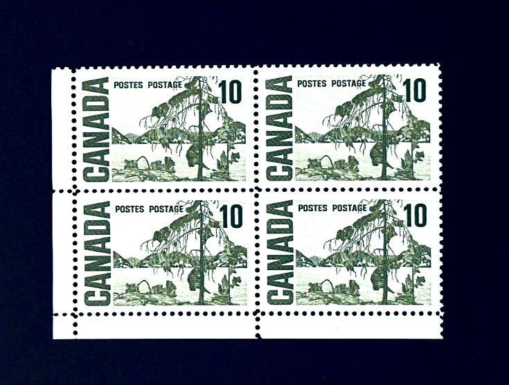 CANADA Stamp Block - 10c Mint OG NH   r22