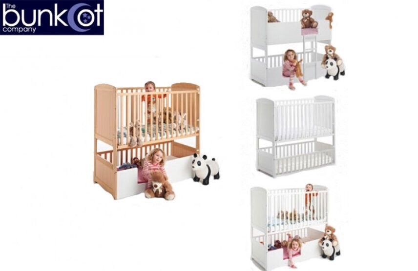 Bunk Cot Company 3 in 1 bunk cot/ bed 06 years twins in Haddington, East Lothian Gumtree