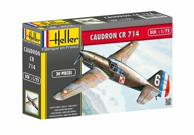 Caudron CR 174 French airplane 1:72 plastic model kit Heller 80218
