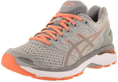 Женские беговые кроссовки ASICS GT-3000 5 FluidRide, серые, 6 B(M) США