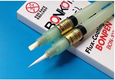 2pcs x BONKOTE BON-102 BONPEN Flux-Coating Tool solder welding flux Pen #M233 QL