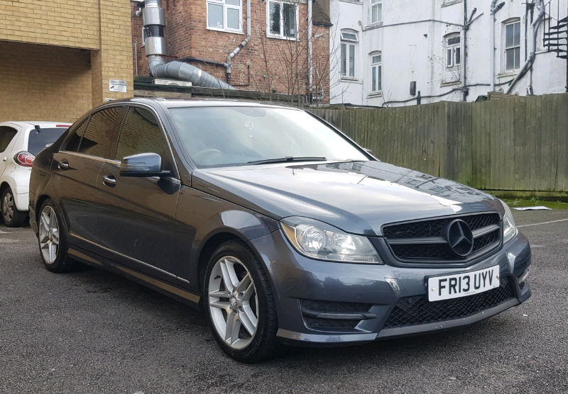 2013 Mercedes Benz c220 Amg Sport Blue Efficiency in Golders Green