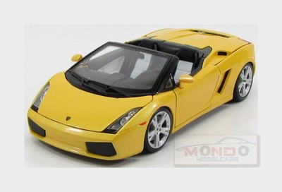 Lamborghini Gallardo Lp560-4 Spider 2004 Yellow Met BURAGO 1:18 BU12016Y