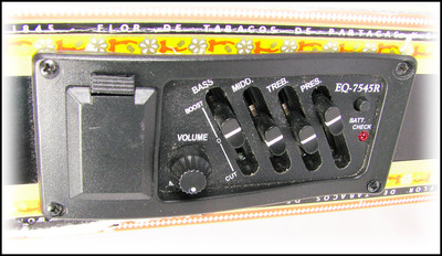 Guitar Pre-Amp Model EQ-7545R - for Guitars, Cigar Box Guitars & More!