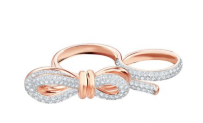 Swarovski on sale bow ring