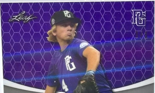 2022 Leaf Perfect Game National Showcase - Cole Schoenwetter #BA-CS3