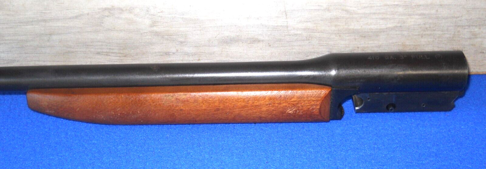 H&R TOPPER JR Model 88  410GA NEF PARDNER 25" BARREL &WOOD FOREND 3" FULL CL1575