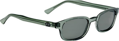 Chill Clear Green Polarized KD's SAMCRO Sunglasses Motorcycle W Pouch 21269