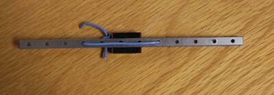Rexroth H Linear Guide Ball Bearing Rail 18.2cm with 1 of R044279403 Block
