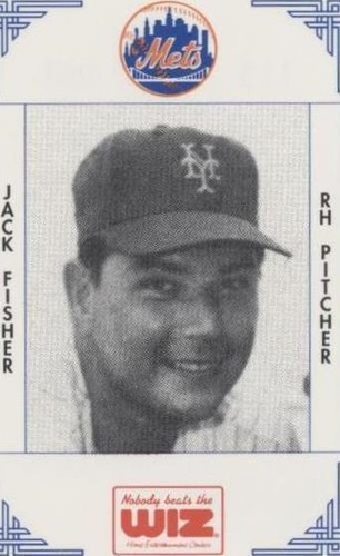 1991 The Wiz/AT&T New York Mets - Jack Fisher #115