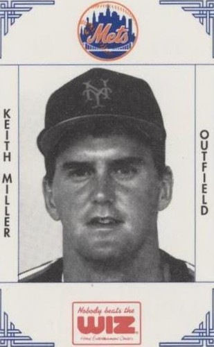1991 The Wiz/AT&T New York Mets - Keith Miller #272