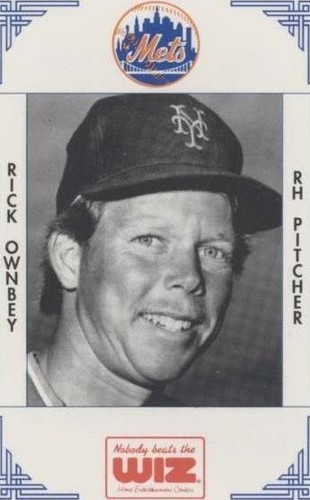 1991 The Wiz/AT&T New York Mets - Rick Ownbey #306