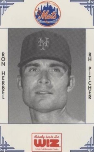 1991 The Wiz/AT&T New York Mets - Ron Herbel #175