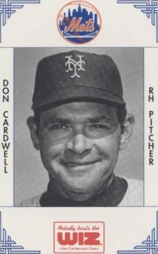 1991 The Wiz/AT&T New York Mets - Don Cardwell #63