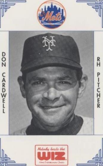 The Wiz/AT&T New York Mets 1991 - Don Cardwell #63