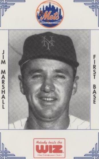 1991 The Wiz/AT&T New York Mets - Jim Marshall #248