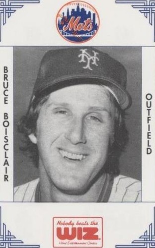 1991 The Wiz/AT&T New York Mets - Bruce Boisclair #41