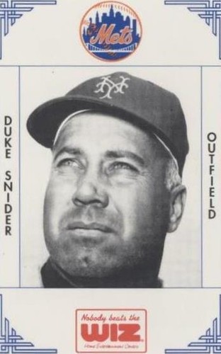 1991 The Wiz/AT&T New York Mets - Duke Snider #371