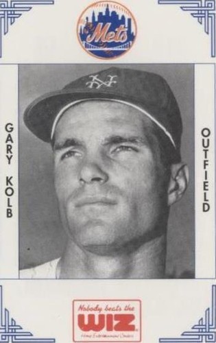 1991 The Wiz/AT&T New York Mets - Gary Kolb #217