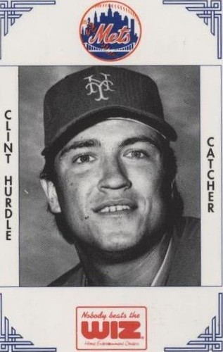 1991 The Wiz/AT&T New York Mets - Clint Hurdle #195