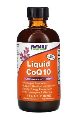 Now Foods Liquid CoQ10, 100mg, 118ml
