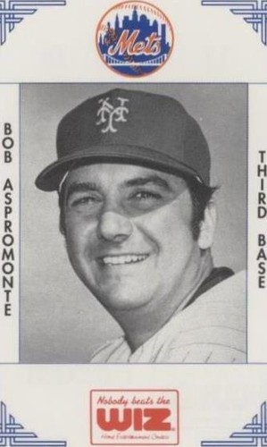 1991 The Wiz/AT&T New York Mets - Bob Aspromonte #17