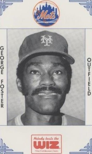 1991 The Wiz/AT&T New York Mets - George Foster #123